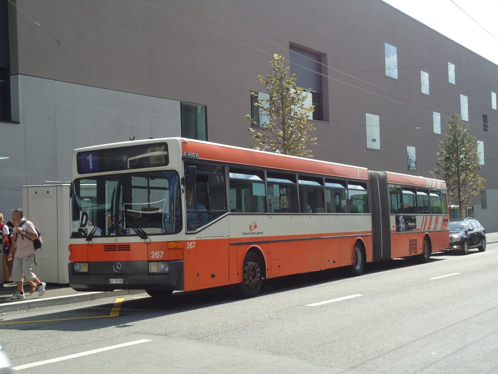 TPG Genve (TL Lausanne Nr. 631) - Nr. 267/GE 96'109 - Mercedes O 405G am 12. Juli 2011 in Lausanne, Beaulieu