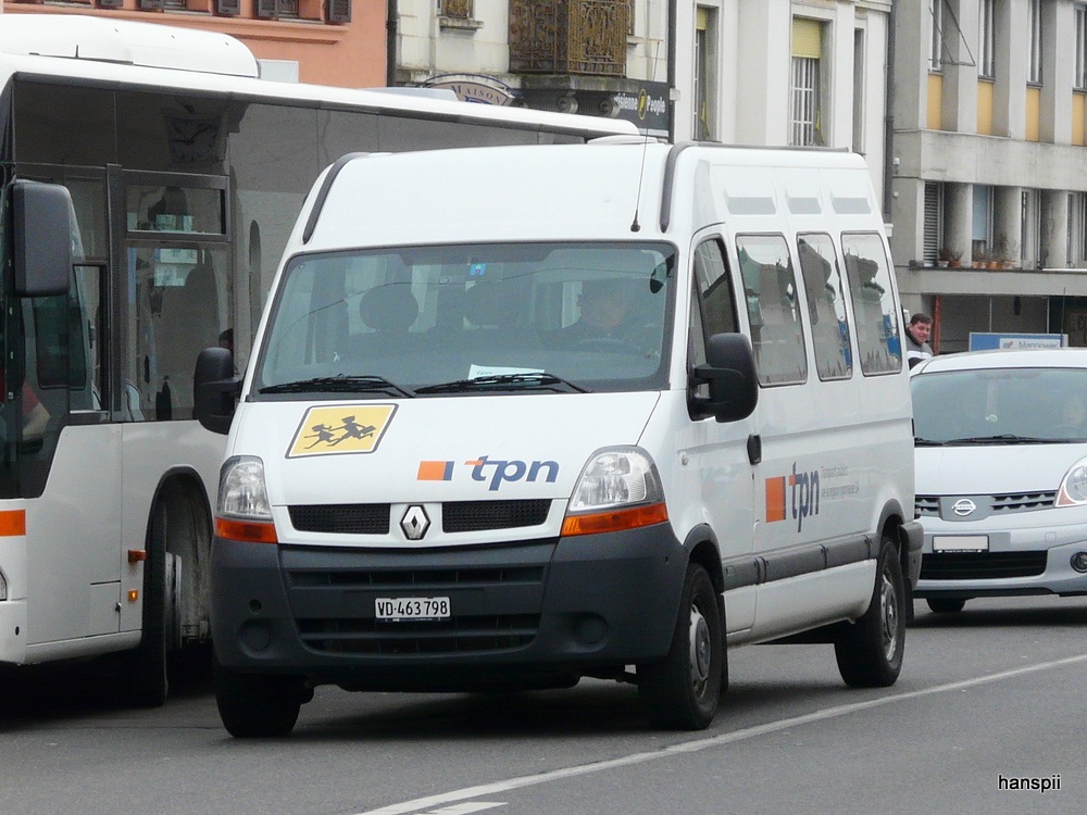 TPN - Renault Master VD 2463798 unterwegs in Nyon am 14.02.2013