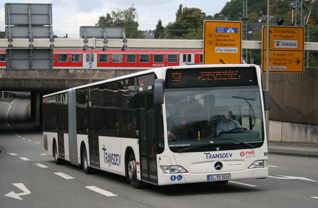 Transdev 1016 (SI TD 1016).
Siegen, 18.9.2010.