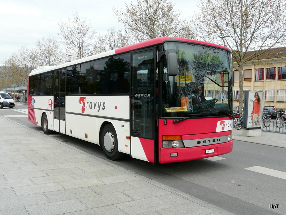 travys - Setra S 315 H  VD 1197 in Yverdon les Bains am 25.04.2012