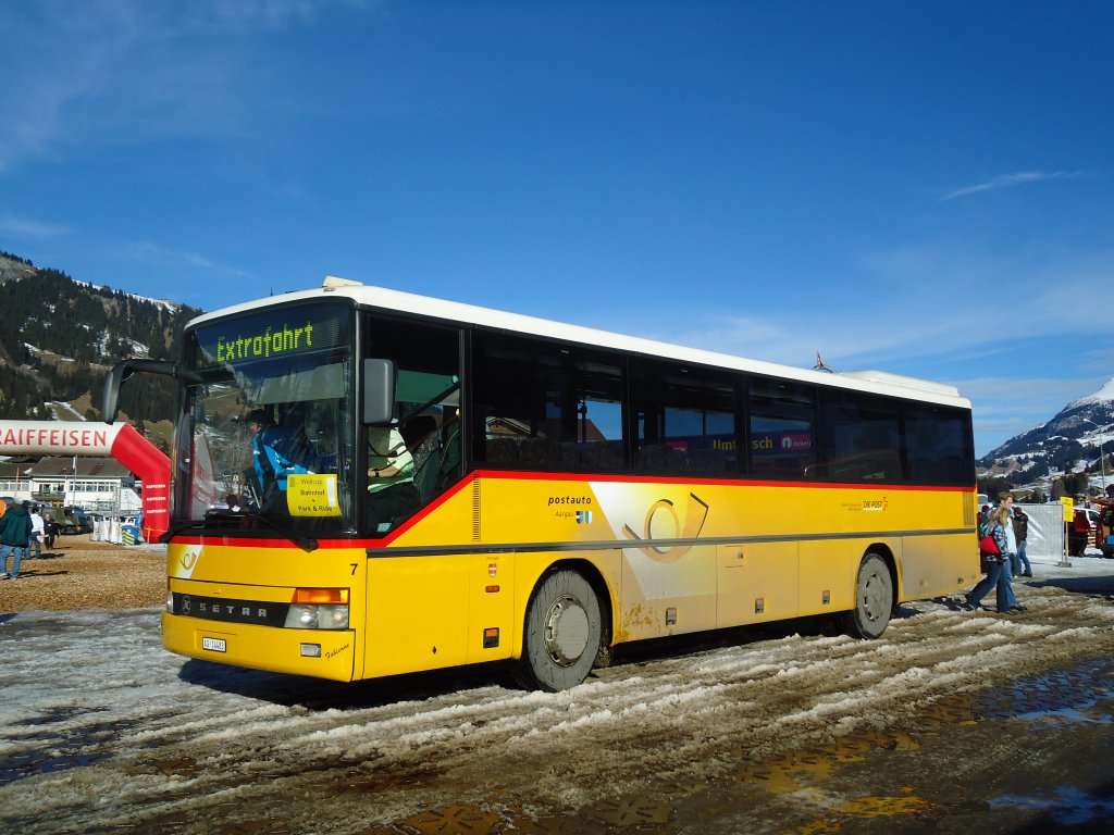 Tschannen, Zofingen - Nr. 7/AG 14'483 - Setra am 8. Januar 2011 in Adelboden, Weltcup