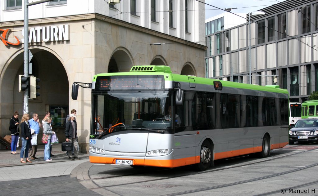 stra 7914 (H BF 914).
Hannover HBF, 16.8.2010.