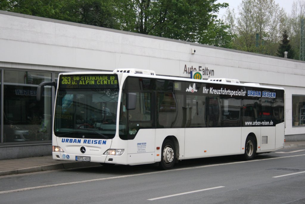 Urban Reisen (BOT L 4113) an der Boyerstr. mit der Linie 263.
26.4.2010