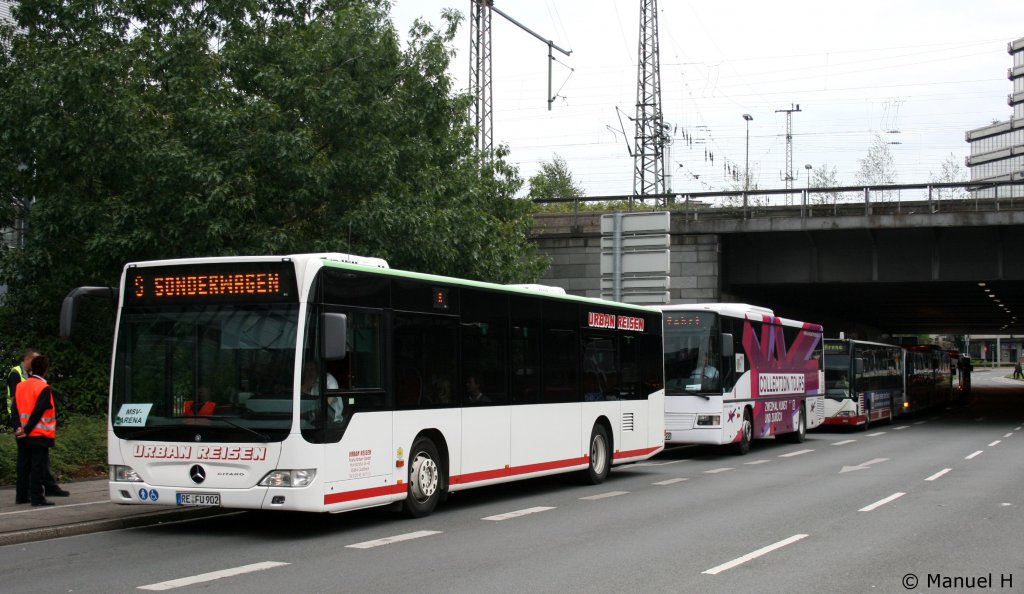 Urban Reisen (RE FU 902).
Duisburg HBF, 31.7.2010.