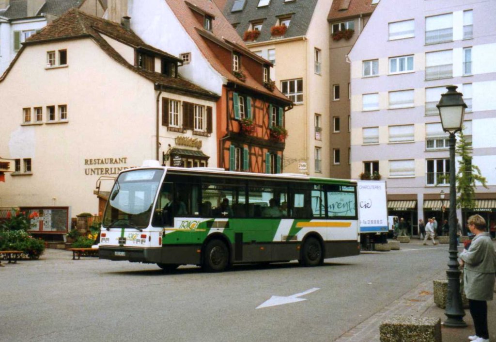 Van Hool A508, aufgenommen im September 1998 in Colmar.