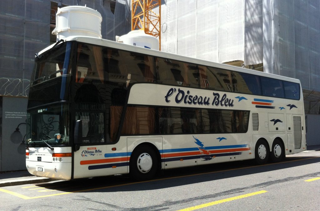 van Hool Astromega, L'Oiseau bleu, Berne juin 2013