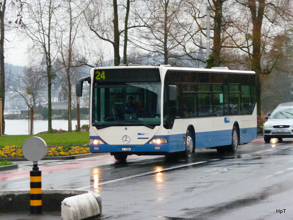 VBL Luzern - Mercedes Citaro  Nr..6  LU 15061 unterwegs beim Verkehrshaus am 19.03.2011