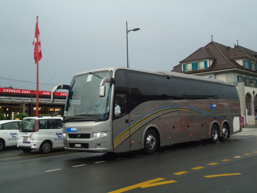 VBL Luzern - Nr. 804/LU 254'230 - Volvo am 31. Mai 2012 beim Bahnhof Thun