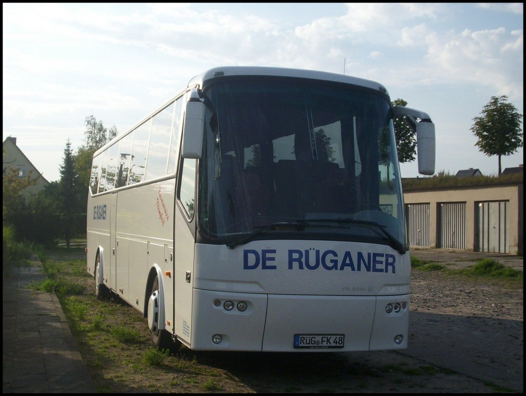 VDL Bova Futura von De Rganer aus Deutschpand in Sassnitz am 10.09.2012