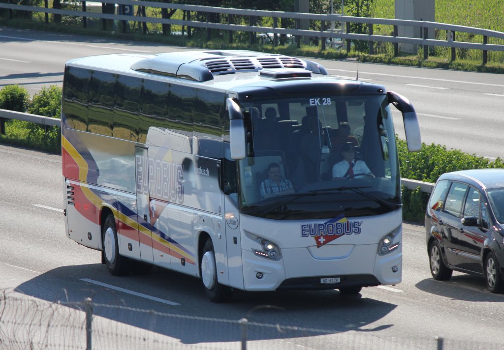 VDL Futura, Eurobus EK28 prs de Berne le 16.06.2013
