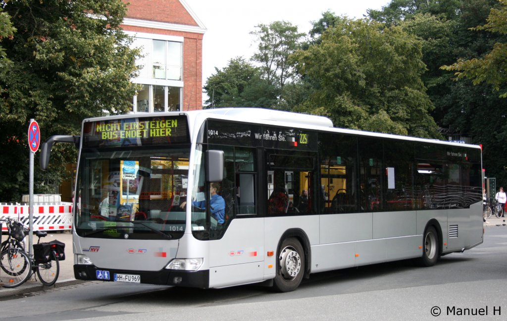 VHH 1014 (HH FU 969).
Aufgenommen am Bahnhof Bergedorf, 2.9.2010.