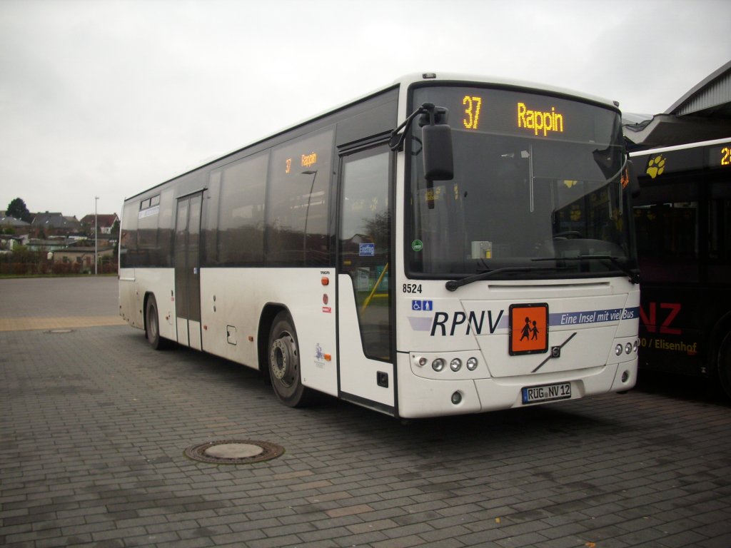 Volvo 8700 der RPNV in Bergen am 02.01.2012