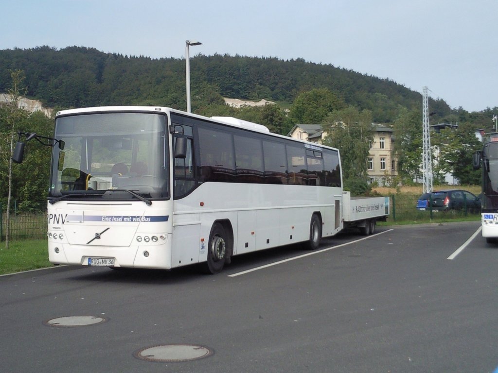Volvo 8700 der RPNV in Sassnitz am 10.10.2011