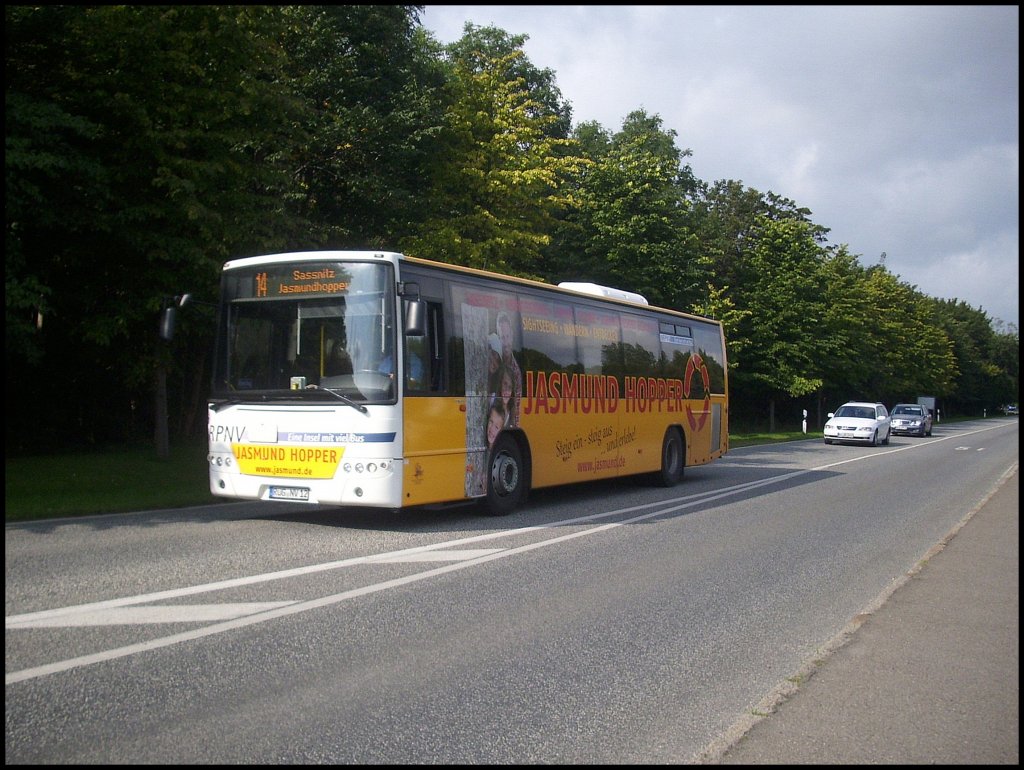 Volvo 8700 der RPNV in Sassnitz am 16.09.2012