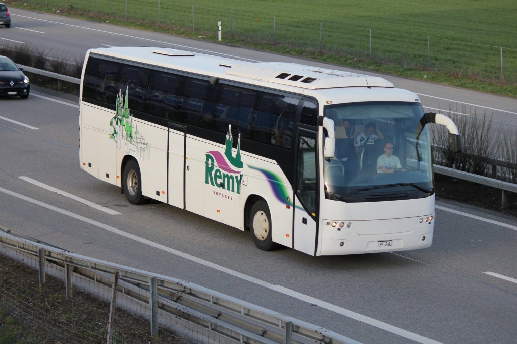 Volvo 9700, Rmy Voyages, Oensingen 13.04.2013