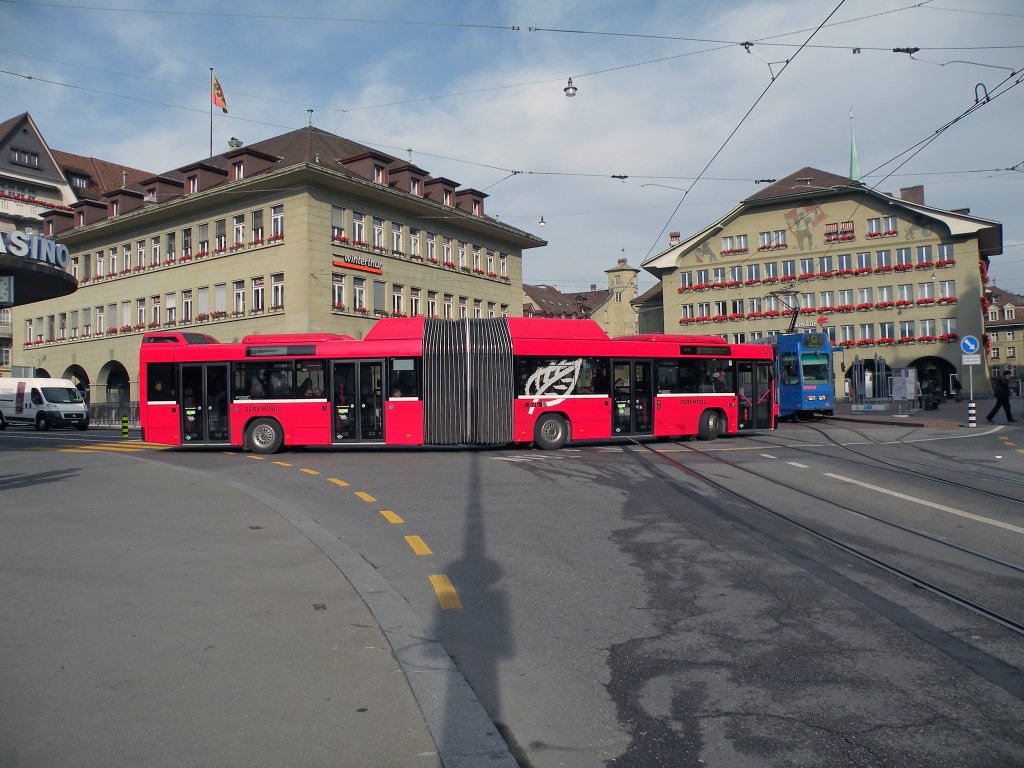 Volvo Bus mit der Betriebsnummer 826 auf der Linie 10 beim Casinoplatz. Die Aufnahme stammt vom 01.11.2010.