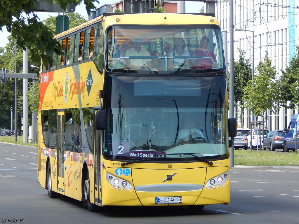 Volvo UNVI B9TL von BVB.net aus Deutschland in Berlin am 08.06.2016