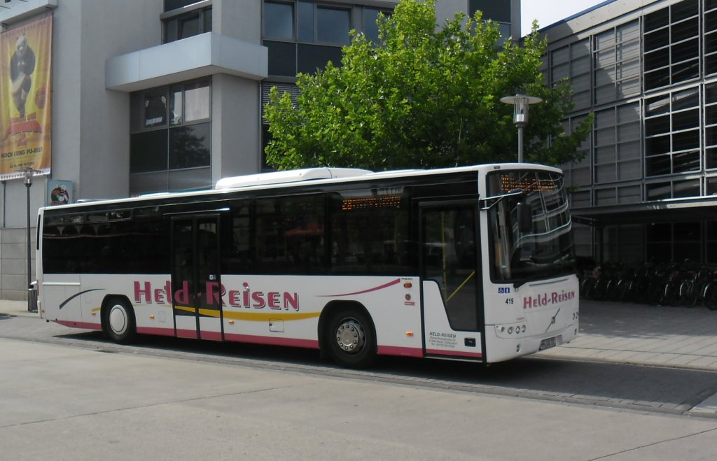 Volwo berlansbus, in Hameln am 12.07.2011.