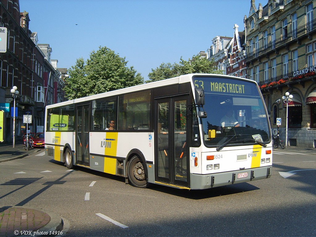 VVM 3524 als Linie 63 - Maastricht Stationsplein am 10. Juni 2008
