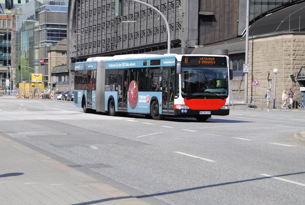 Wagen Nr 7860 von Typ Citaro im Hamburg am 18.07.10.