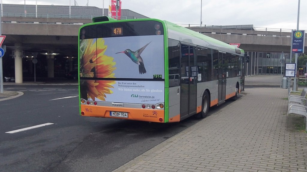 Wagen Nr. 7914 am 23.09.2012 am Airport Hannover.