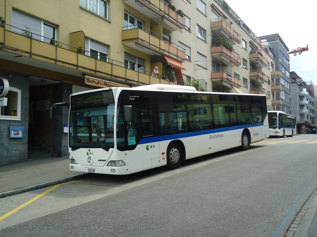 Welti-Furrer, Zrich - Nr. 61/ZH 634'610 - Mercedes Citaro (ex Frhlich, Zrich Nr. 610) am 10. Juli 2011 beim Bahnhof Zrich-Oerlikon