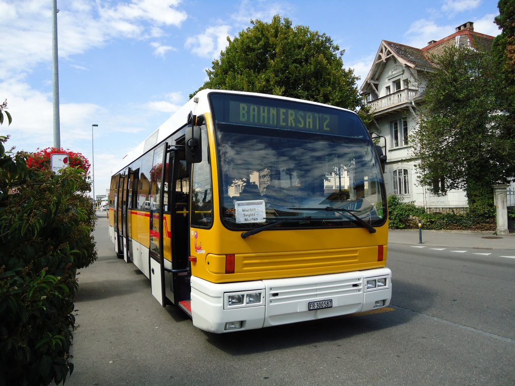 Wieland, Murten Nr. 19/FR 300'587 Den Oudsten am 26. Juli 2010 Murten, Bahnhof