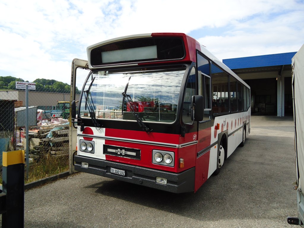 Wieland, Murten (TPF) Nr. 27/FR 300'592 Hainje am 26. Juli 2010 Murten, Garage