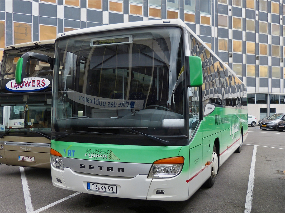 . Setra S 415 UL von Kylltall Reisen aufgenommen in Luxemburg am 30.08.2014.