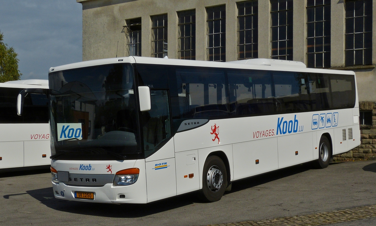 . VK 1250, Setra 415 UL von Voyages Koob, gesehen am 20.09.2014.