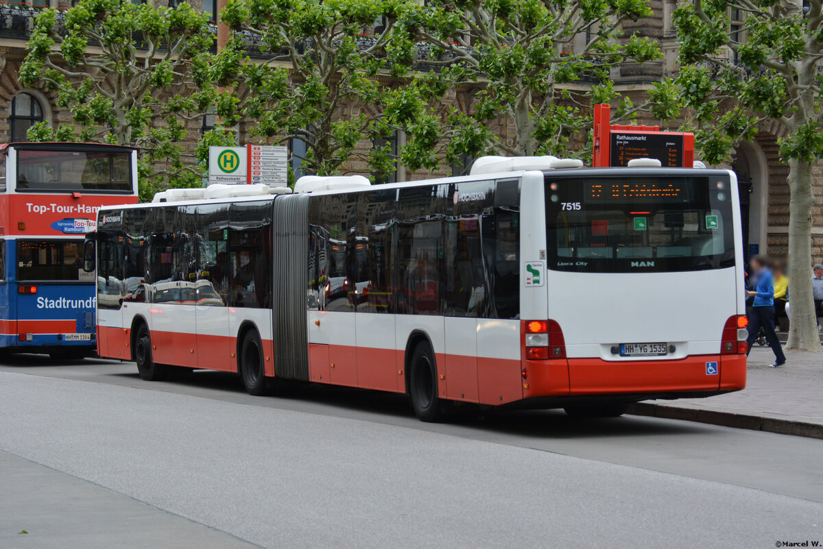 08.06.2019 | Hamburg | Hochbahn | HH-YG 1535 | MAN Lion's City G |