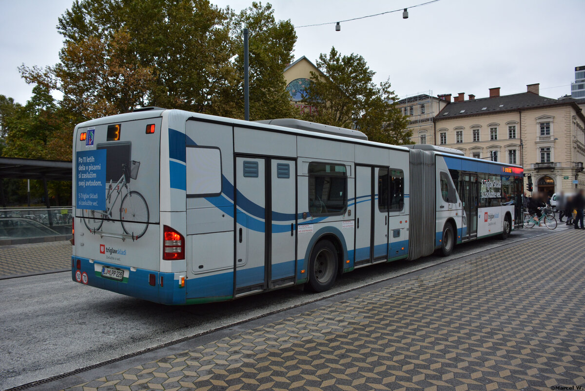 10.10.2019 | Slowenien - Ljubljana | LJ LPP 226 | Mercedes Benz Conecto |