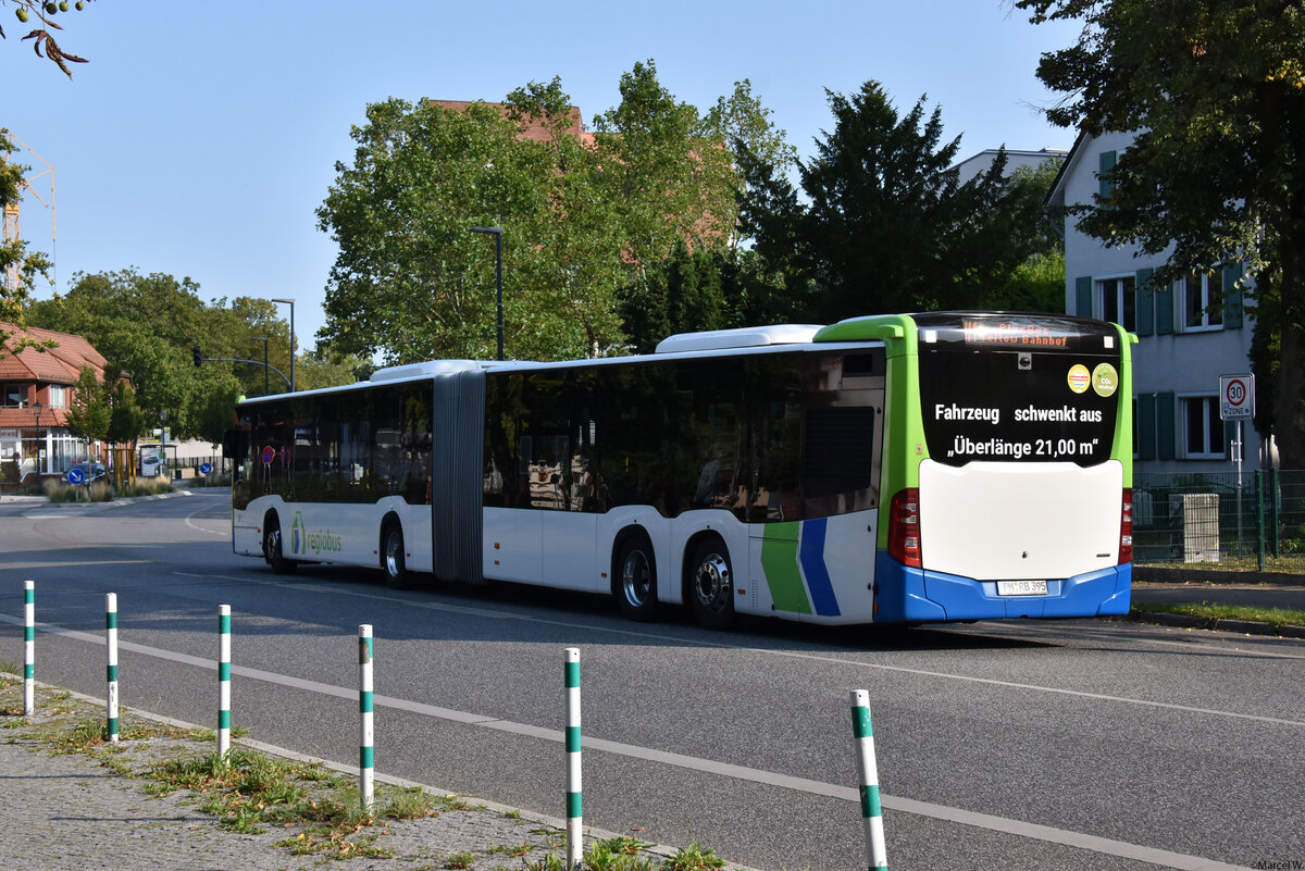 11.09.2020 | Brandenburg - Teltow | PM-RB 395 | Mercedes Benz CapaCity II | RegioBus PM | 