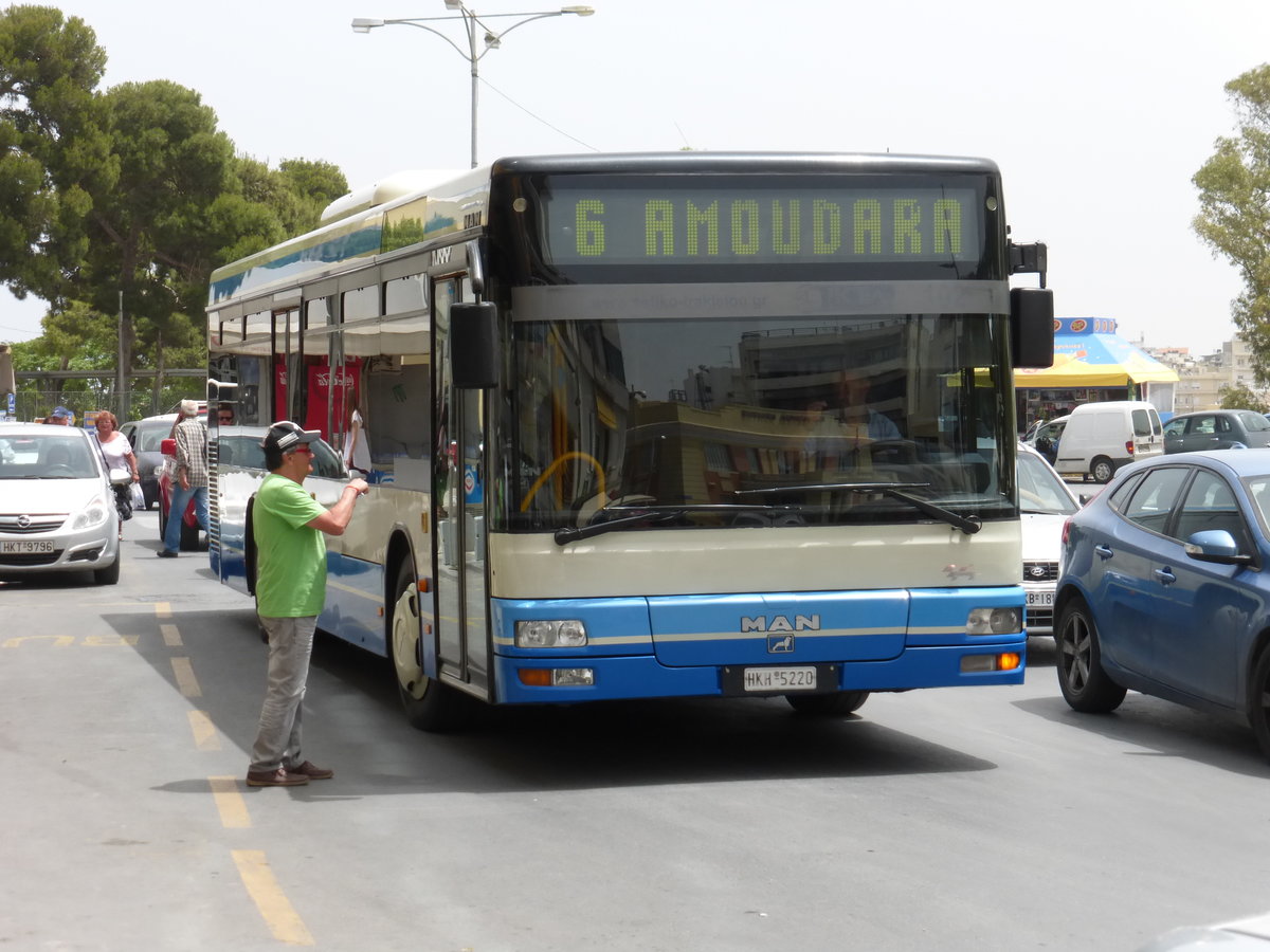12.05.2016,MAN in Iraklio auf Crete/GR.