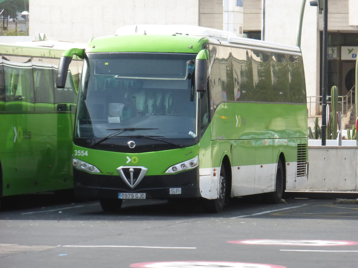 13.01.2017,IVECO als titsa 3554 in Santa Cruz de Tenerife.