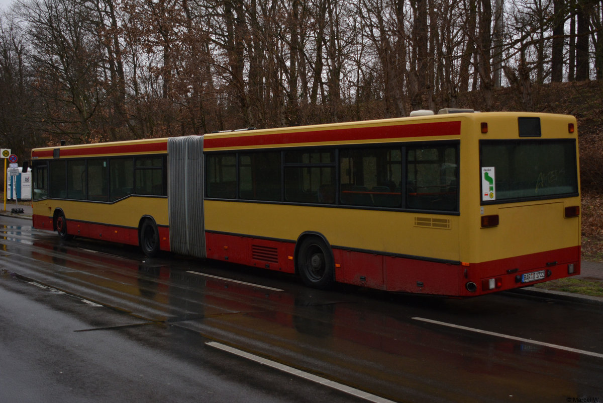 14.03.2019 | Berlin Wannsee | Unity City | BAR-D 1722 | Mercedes Benz O405 GN |