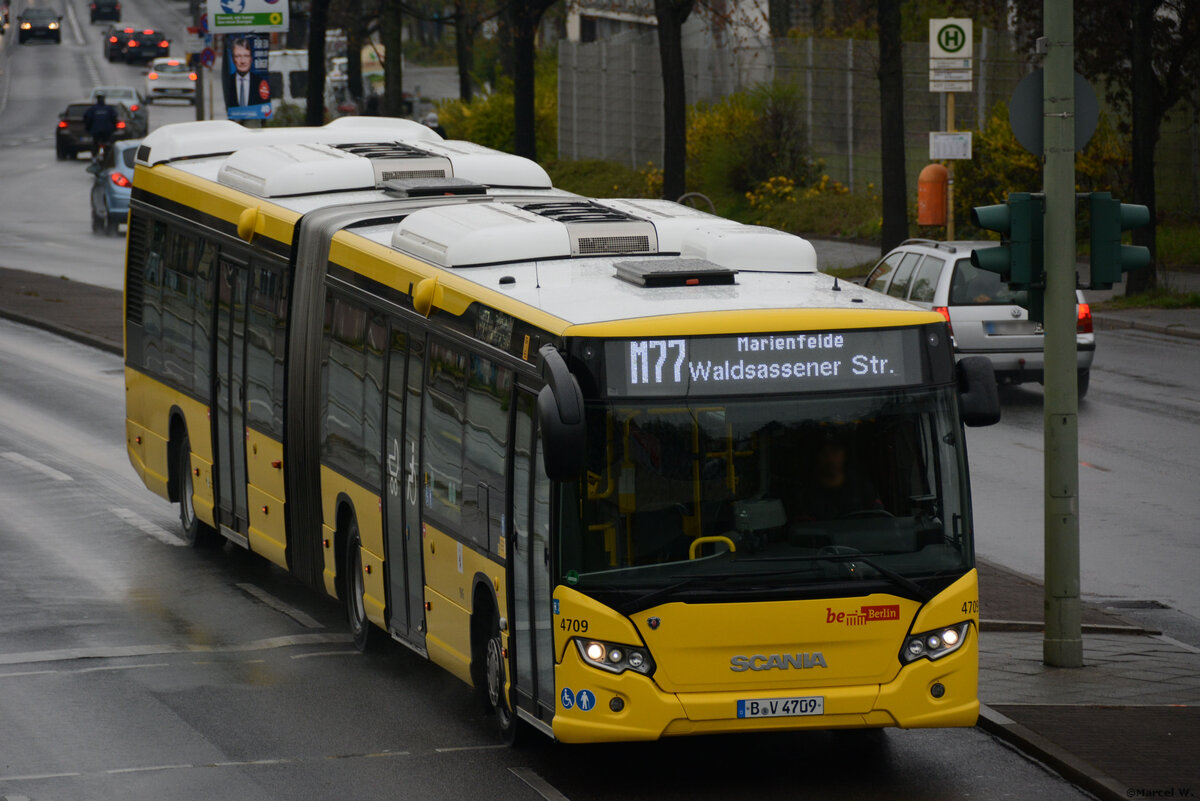 14.04.2019 | Berlin - Marienfelde | BVG | B-V 4709 | Scania Citywide |
