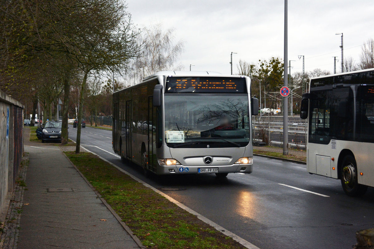 15.03.2019 | Berlin Wannsee | OHV-FR 337 | Mercedes Benz Citaro I Facelift | 