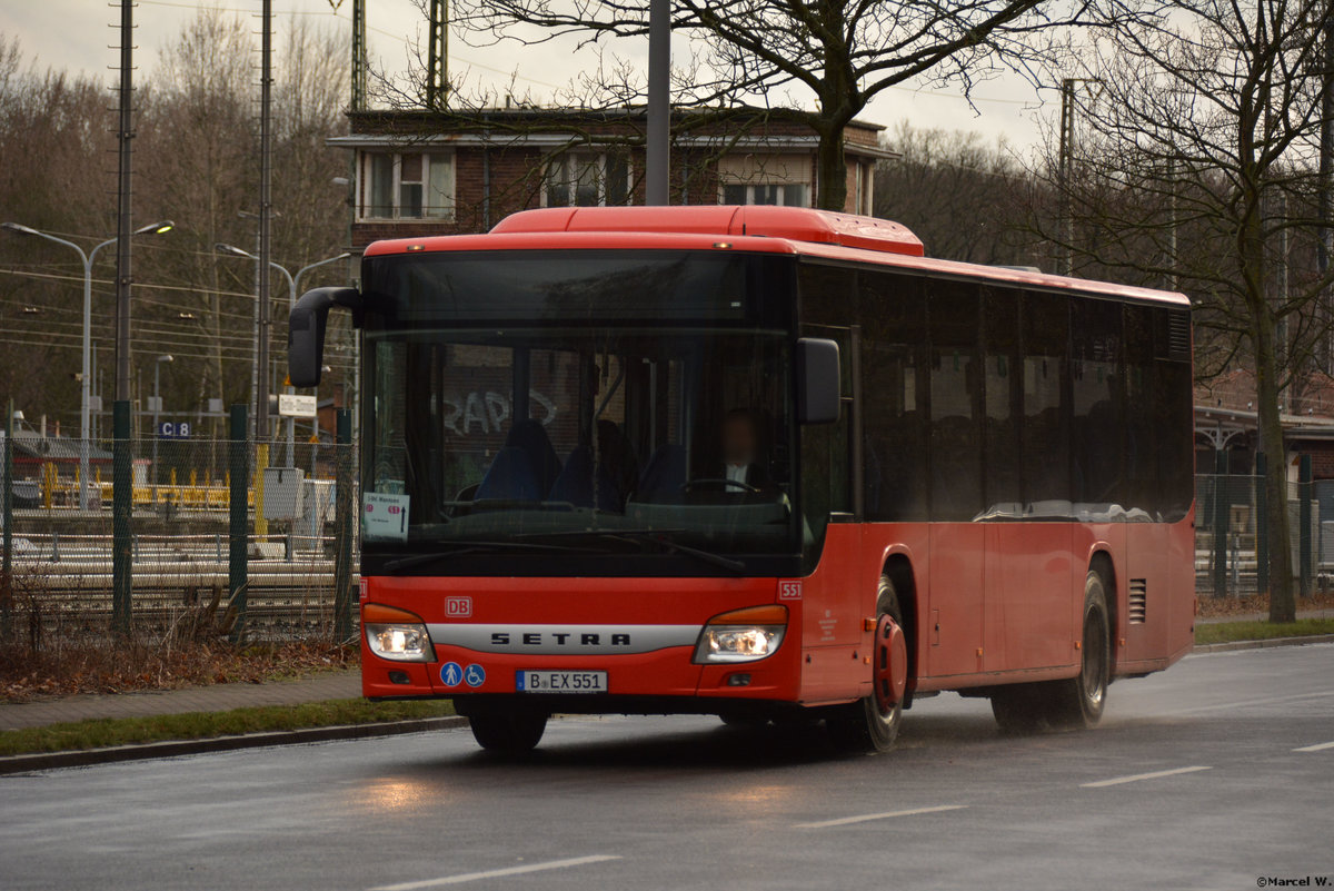 15.03.2019 | Berlin Wannsee | B-EX 551 | Setra S 415 NF |