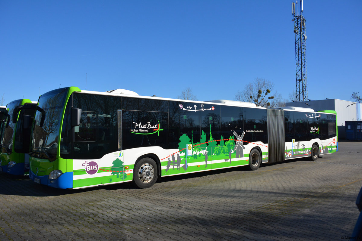 16.02.2019 | Werder / Havel (Brandenburg) | regiobus PM | PM-RB 168 | Mercedes Benz Citaro II GÜ | 