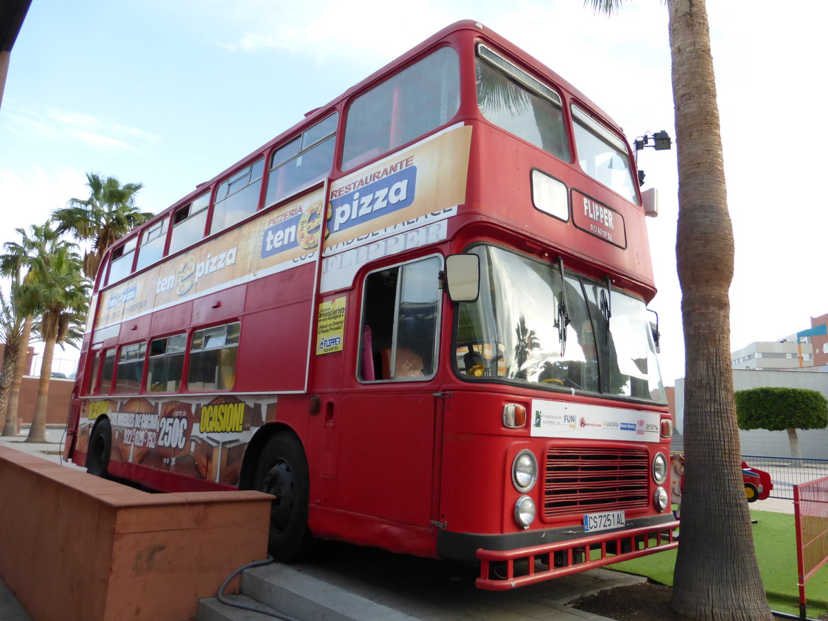 17.01.2017,Doppelstockbus auf Tenerife.