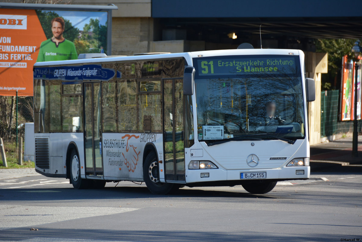 17.03.2019 | Berlin Wannsee | B-CM 155 | Mercedes Benz Citaro | 