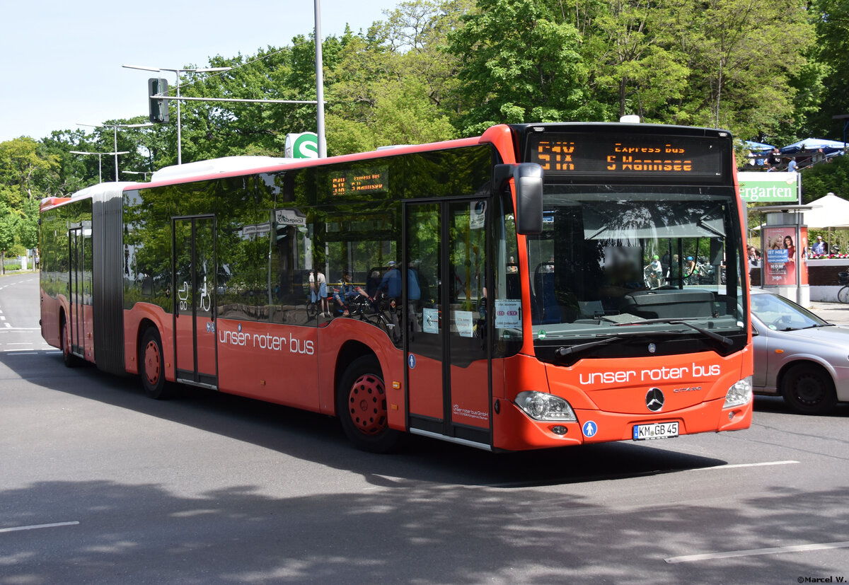 21.05.2020 | Berlin - Wannsee | KM-GB 45 | Mercedes Benz Citaro II | 