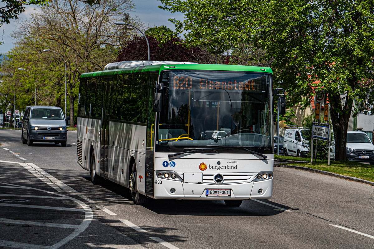 22.04.2024: VBB Wagen 4733 als B20 Richtung Eisenstadt