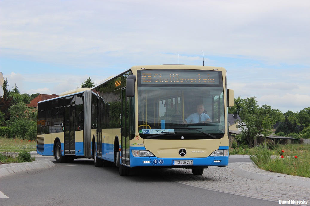 23.05.2015 ein Citaro G II der OVS verlässt das ILA-Gelände.