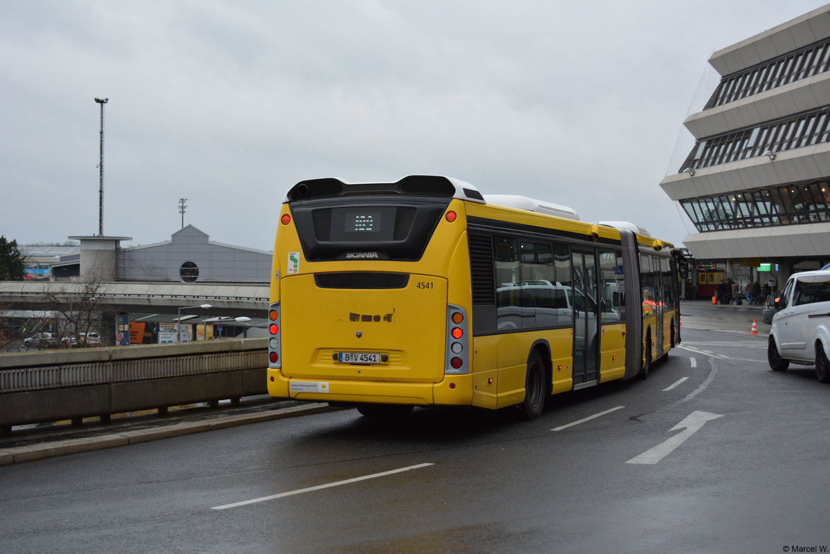 23.12.2018 | Berlin, Flughafen Tegel | Scania Citywide | BVG | B-V 4541 |