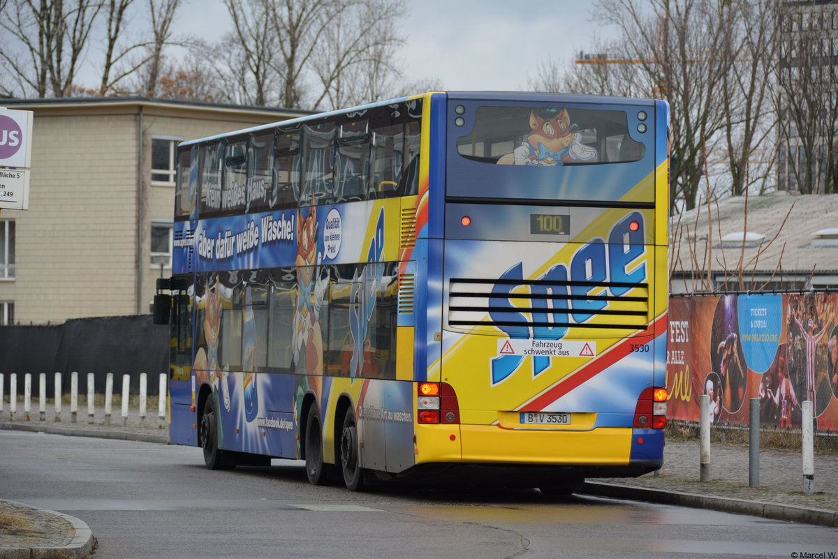 23.12.2018 | Berlin, Zoo | MAN Lion's City DD | BVG | B-V 3530 | 