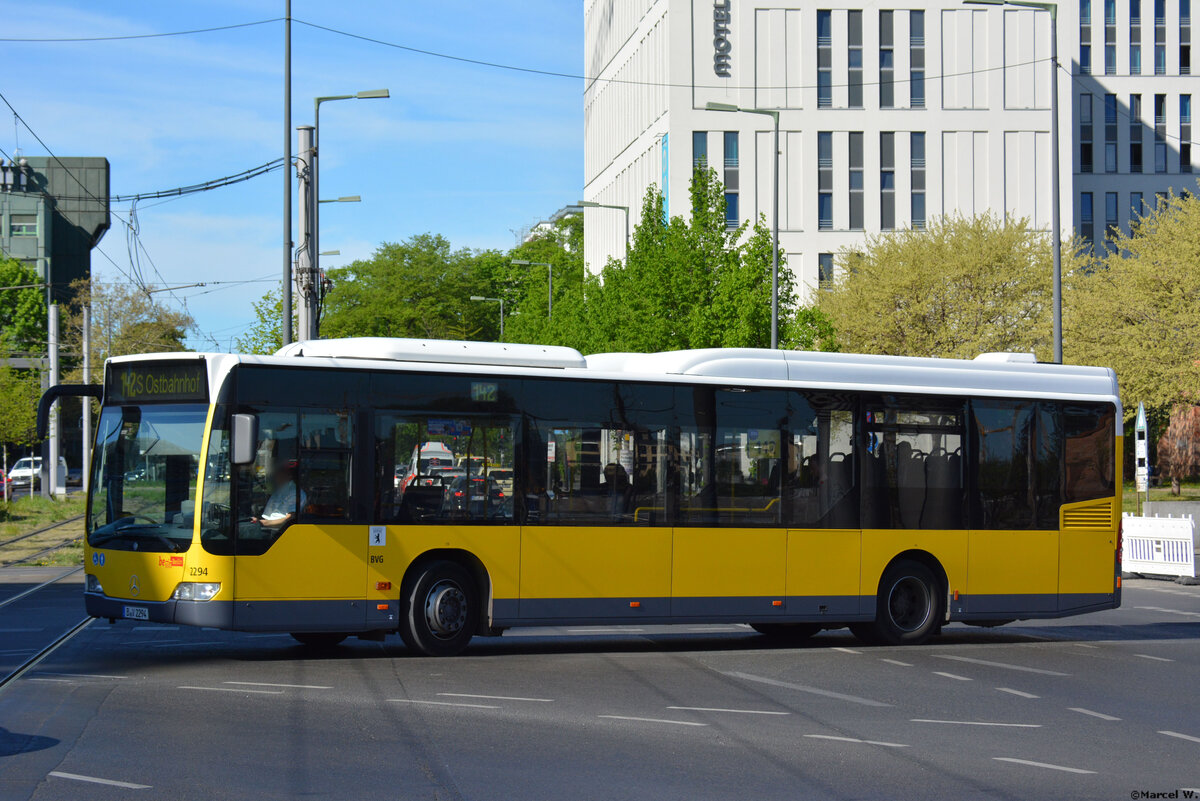 25.04.2019 | Berlin - Moabit | BVG | B-V 2294 | Mercedes Benz Citaro I Facelift LE |