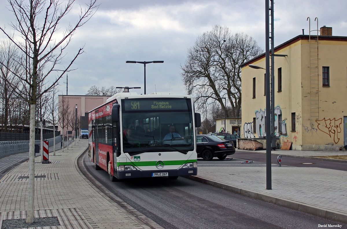 26.03.2015 Wagen 267 der VGBelzig (Citaro I Ü) am Brandenburger ZOB.