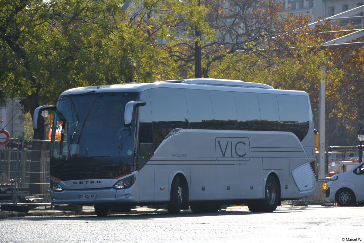 27.10.2018 / Frankreich - Paris / CT-826-XH -> Setra S 515 HD.